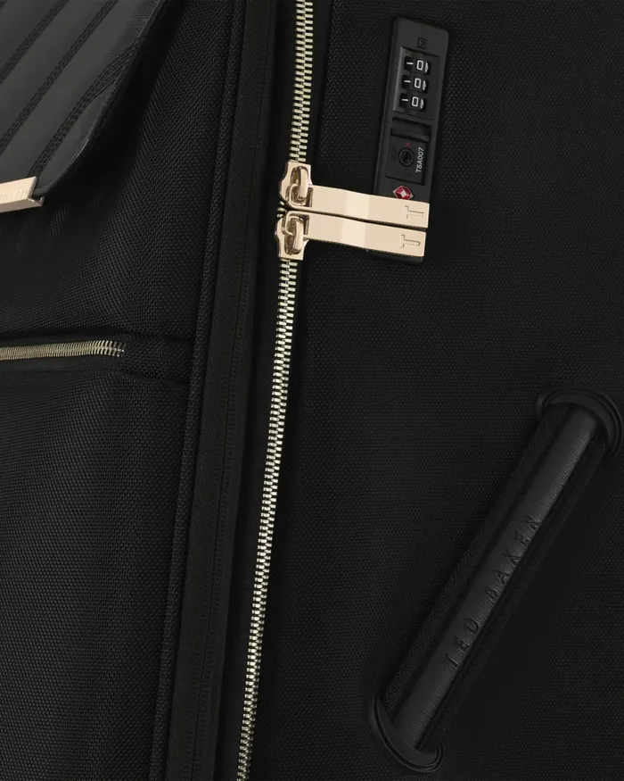 Women ARIIAN 8211 Softside Medium Trolley Case Black Ted Baker Suitcases and Travel Bags Women ARIIAN 8211 Softside Medium Trolley Case Black Ted Baker Suitcases and Travel Bags