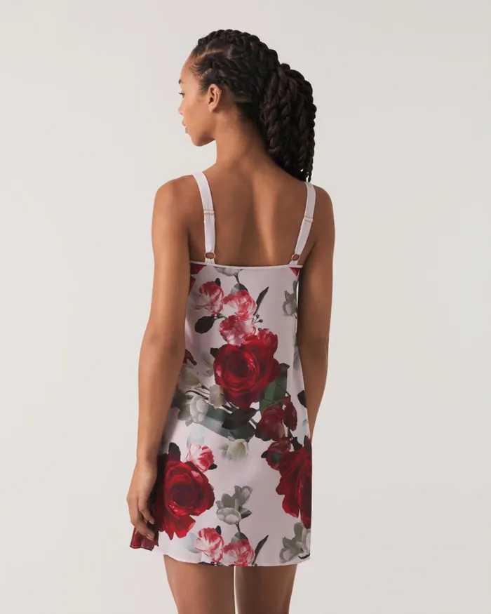 Women ARISSY 8211 Sleeveless Floral Slip Night Dress Pale Pink Ted Baker Lingerie and Pyjamas