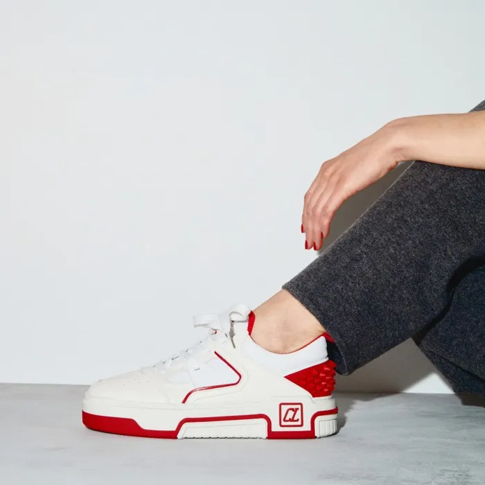 Women Astroloubi Sneakers 8211 Calf Leather Suede And Nappa Leather 8211 White Christian Louboutin Sneakers Women Astroloubi Sneakers 8211 Calf Leather Suede And Nappa Leather 8211 White Christian Louboutin Sneakers
