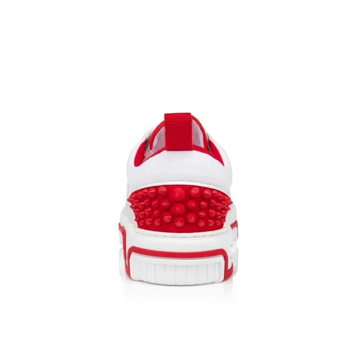 Women Astroloubi Sneakers 8211 Calf Leather Suede And Nappa Leather 8211 White Christian Louboutin Sneakers