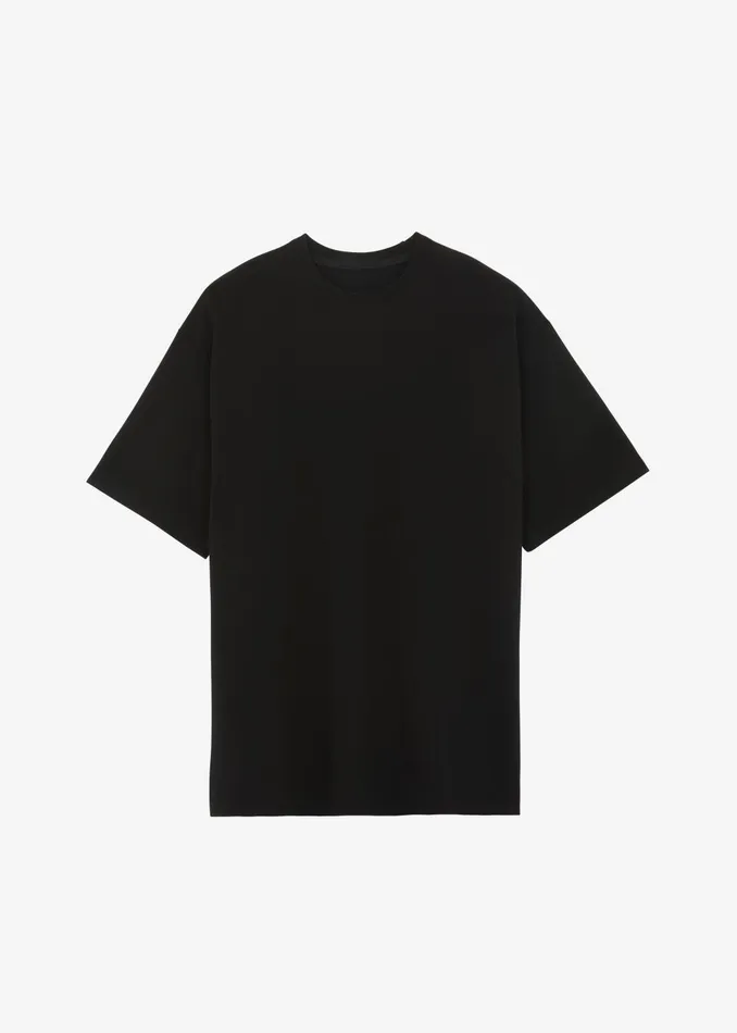 Women Avak Oversized Tee 8211 Black The Frankie Shop Tops