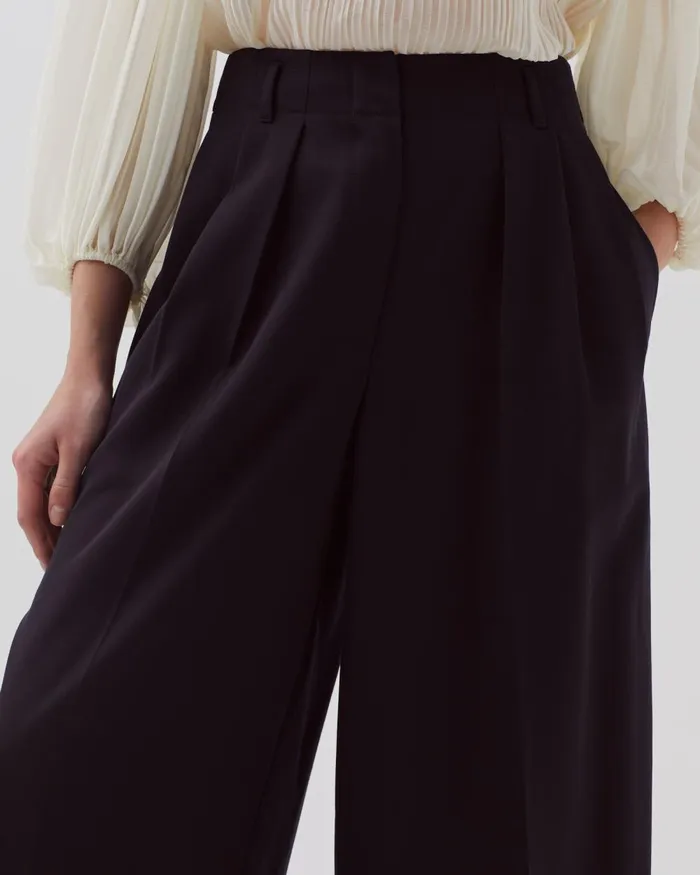 Women Babeth 8211 Culottes Black Beauty Comptoir Des Cotonniers Trousers