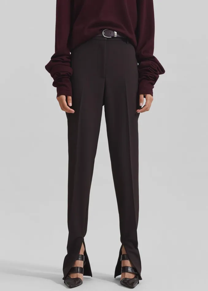Women Beaufille Vernet Trousers 8211 Umber The Frankie Shop Bottoms