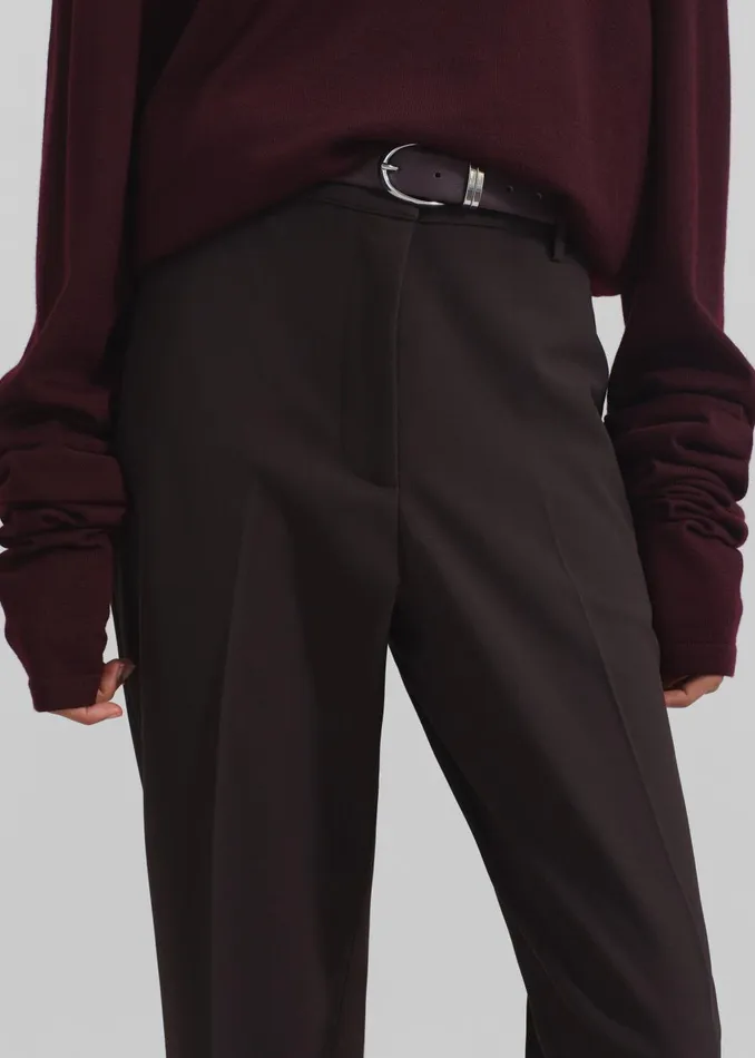 Women Beaufille Vernet Trousers 8211 Umber The Frankie Shop Bottoms