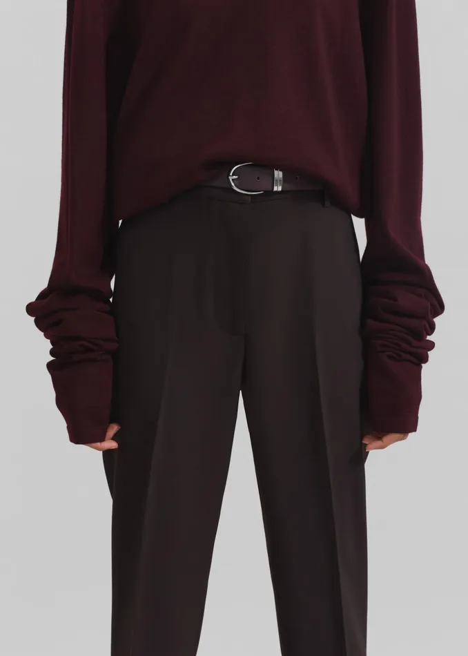 Women Beaufille Vernet Trousers 8211 Umber The Frankie Shop Bottoms