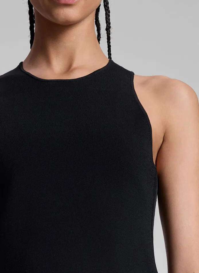 Women Belle Compact Knit Top Black ALC Tops