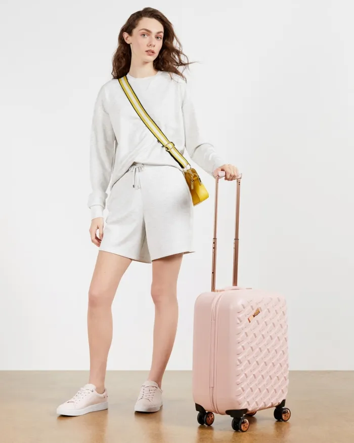 Women BELLEEE 8211 Bow Detail Small Case Pink Ted Baker Suitcases and Travel Bags