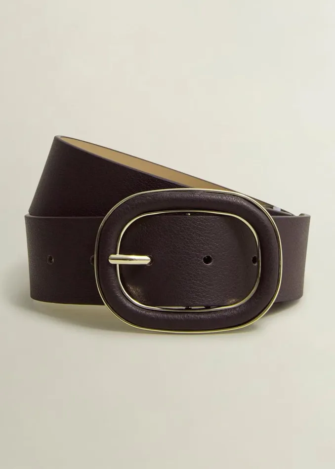 Women Belts Hobbs Rory Leather Waist Belt Malbec Purple