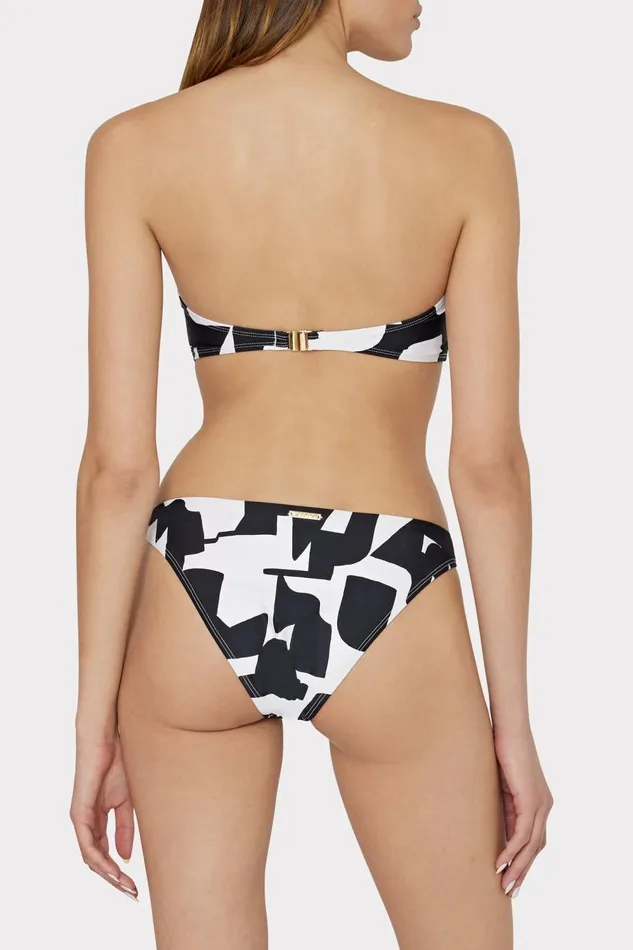 Women Bikinis Milly Margot Bikini Bottom Blackecru