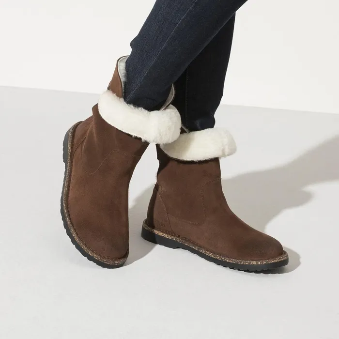 Women Birkenstock Boots Uppsala Shearling Espresso