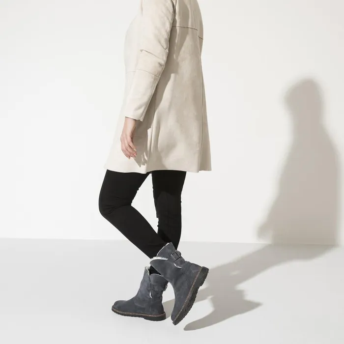Women Birkenstock Boots Uppsala Shearling Graphite