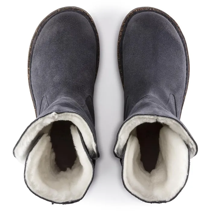 Women Birkenstock Boots Uppsala Shearling Graphite