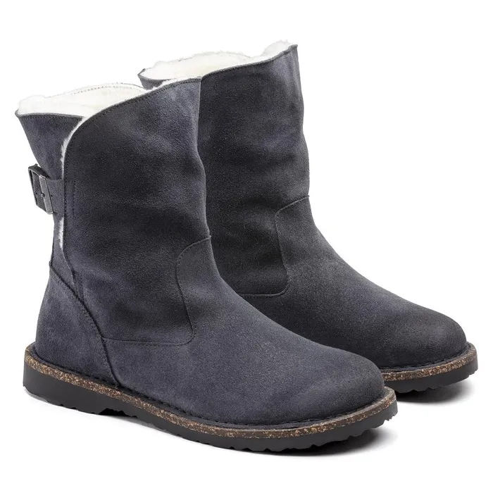Women Birkenstock Boots Uppsala Shearling Graphite