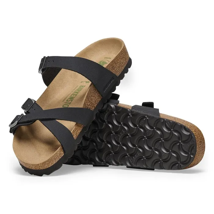 Women Birkenstock MultiStrap Franca Vegan Black