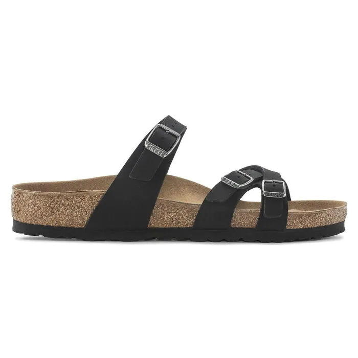 Women Birkenstock MultiStrap Franca Vegan Black