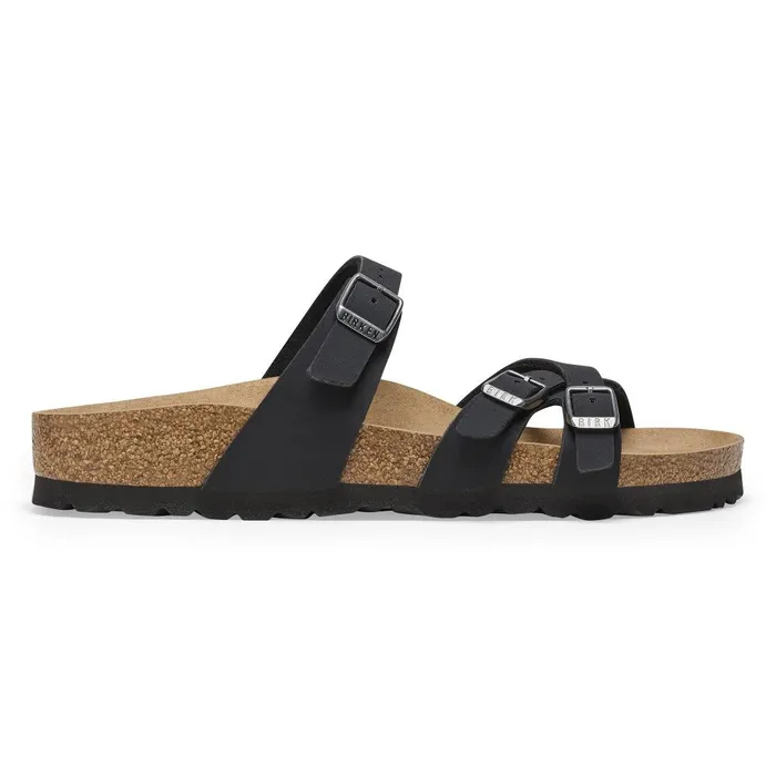 Women Birkenstock MultiStrap Franca Vegan Black