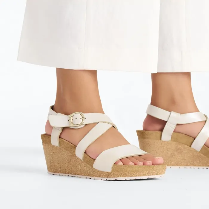 Women Birkenstock MultiStrap Sibyl Metallic Silver