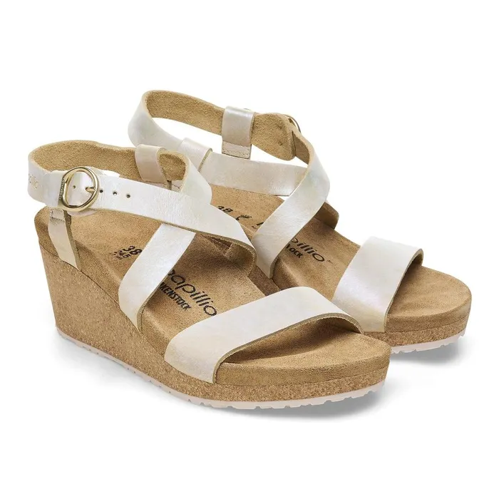 Women Birkenstock MultiStrap Sibyl Metallic Silver