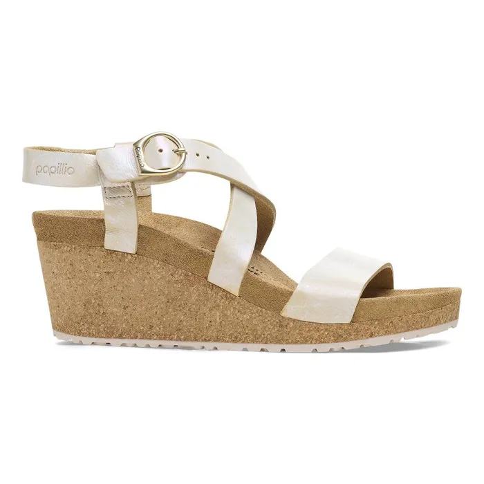 Women Birkenstock MultiStrap Sibyl Metallic Silver