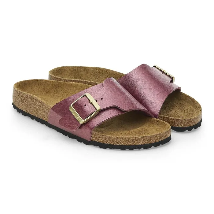Women Birkenstock OneStrap Catalina Berry Crush