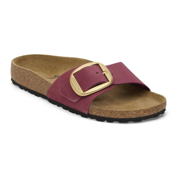 Women Birkenstock OneStrap Madrid Big Buckle Berry Crush