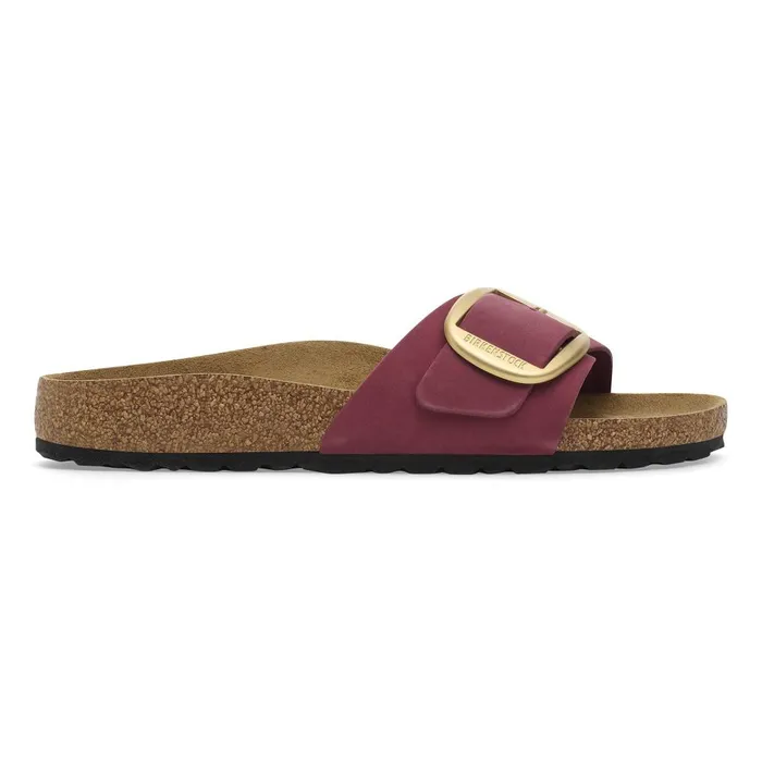 Women Birkenstock OneStrap Madrid Big Buckle Berry Crush