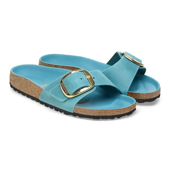 Women Birkenstock OneStrap Madrid Big Buckle Biscay Bay
