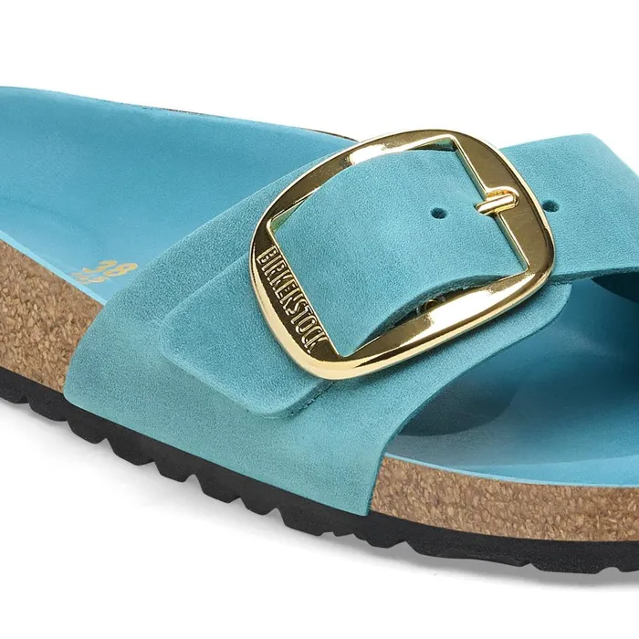 Women Birkenstock OneStrap Madrid Big Buckle Biscay Bay