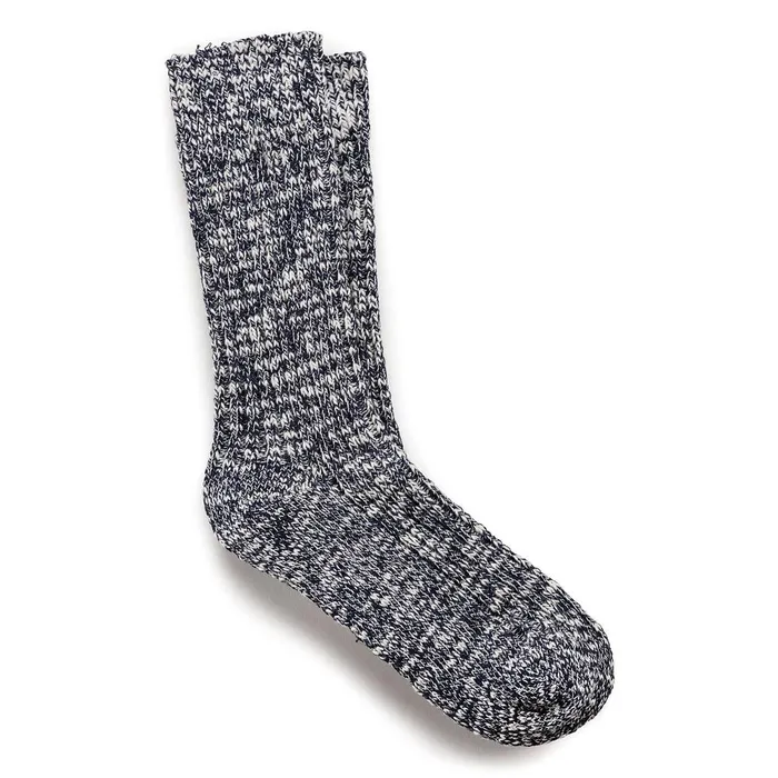 Women Birkenstock Socks Cotton Slub Bluewhite