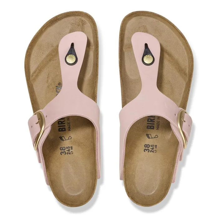Women Birkenstock Thong Gizeh Big Buckle Soft Pink