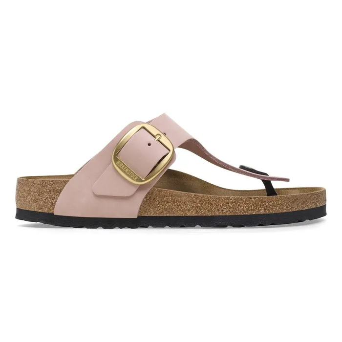 Women Birkenstock Thong Gizeh Big Buckle Soft Pink