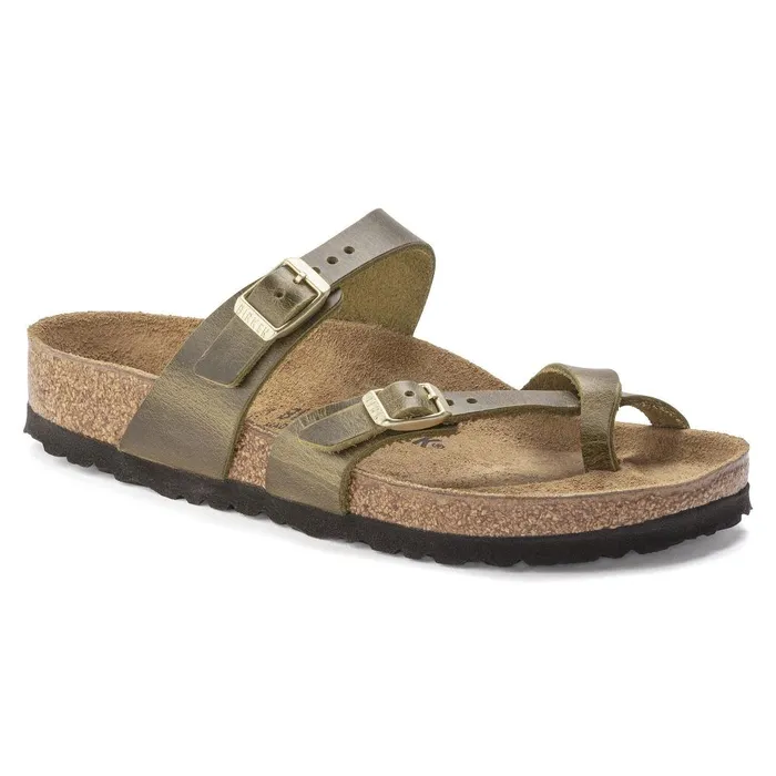 Women Birkenstock Thong Mayari Olive