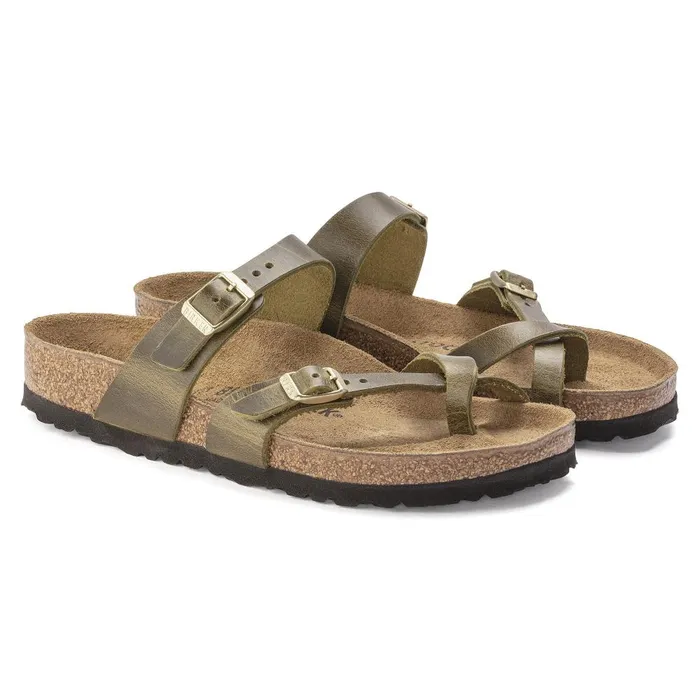 Women Birkenstock Thong Mayari Olive