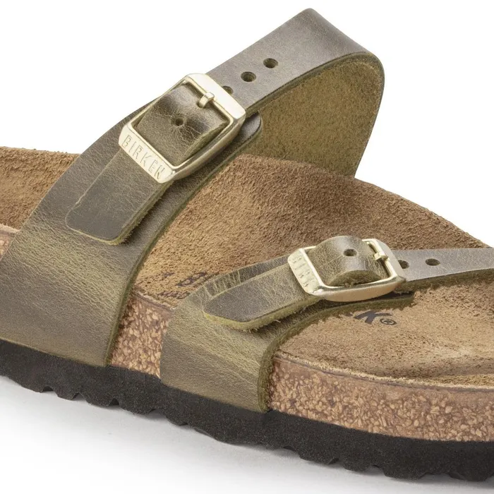 Women Birkenstock Thong Mayari Olive