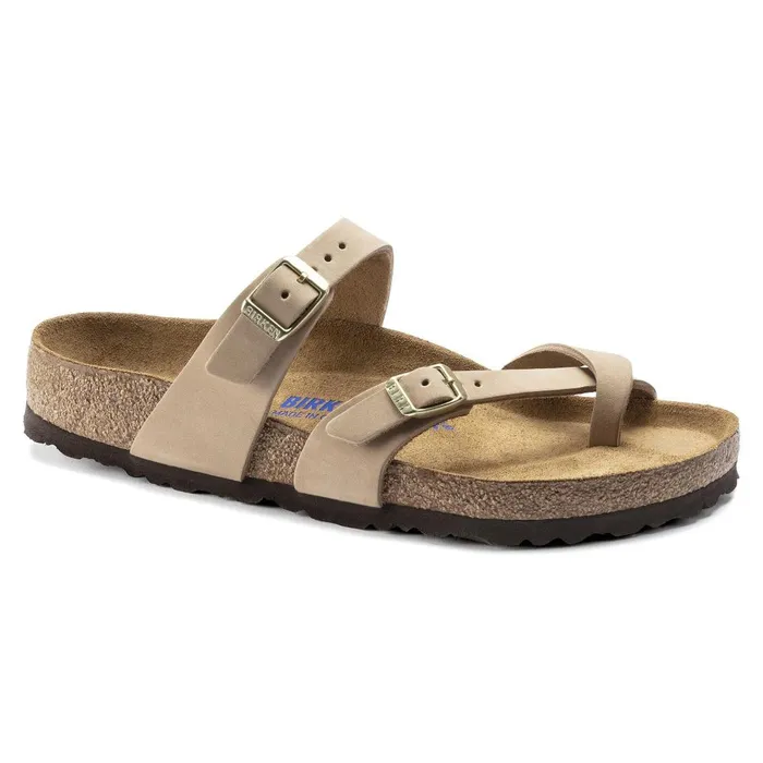 Women Birkenstock Thong Mayari Soft Footbed Sandcastle