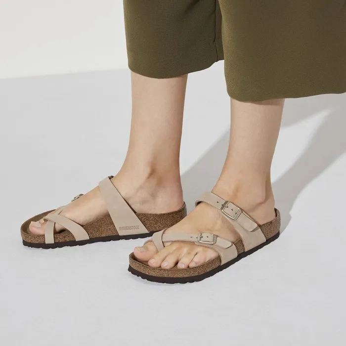 Women Birkenstock Thong Mayari Soft Footbed Sandcastle