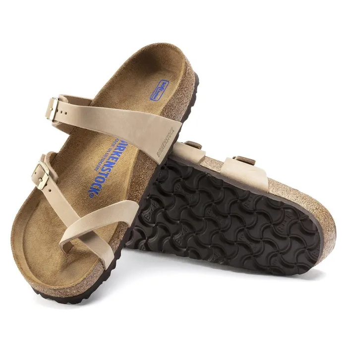 Women Birkenstock Thong Mayari Soft Footbed Sandcastle