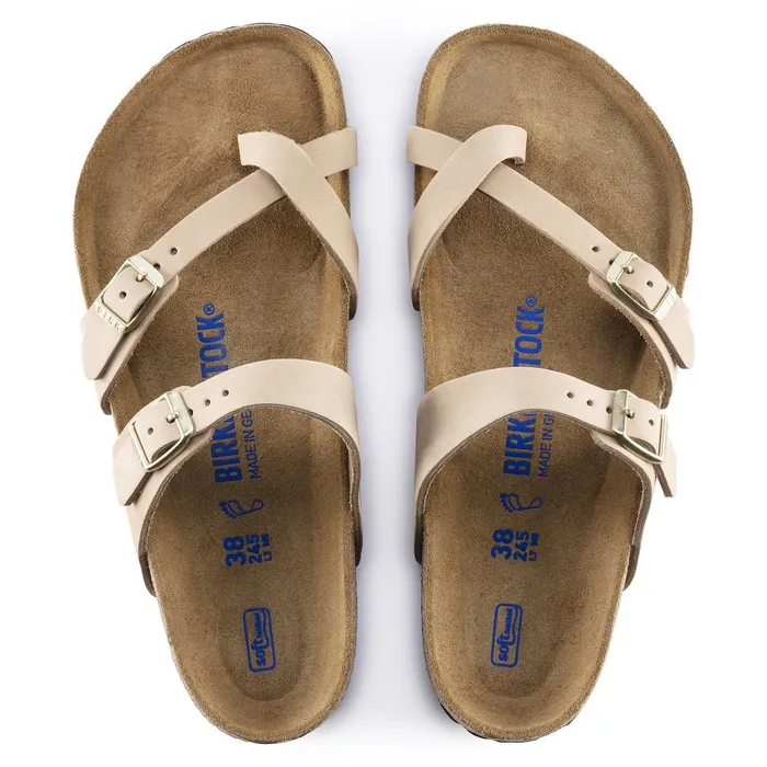 Women Birkenstock Thong Mayari Soft Footbed Sandcastle