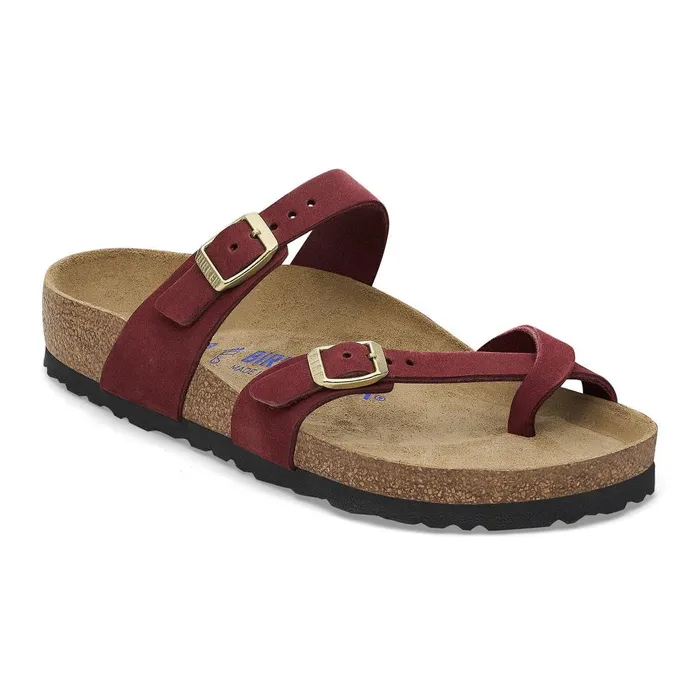 Women Birkenstock Thong Mayari Soft Footbed Zinfandel