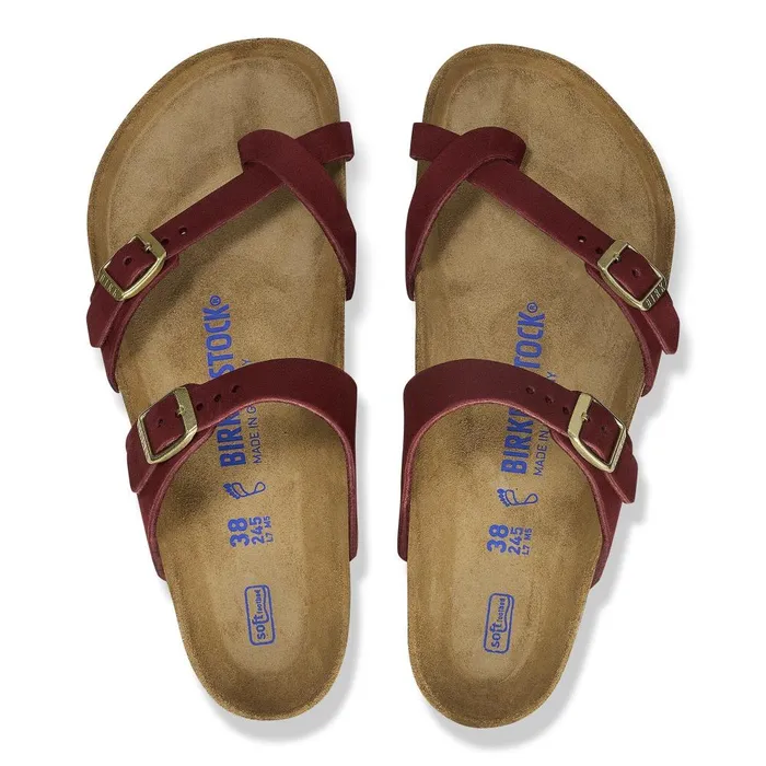 Women Birkenstock Thong Mayari Soft Footbed Zinfandel