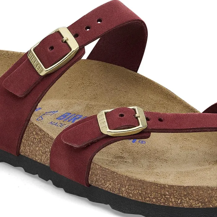Women Birkenstock Thong Mayari Soft Footbed Zinfandel