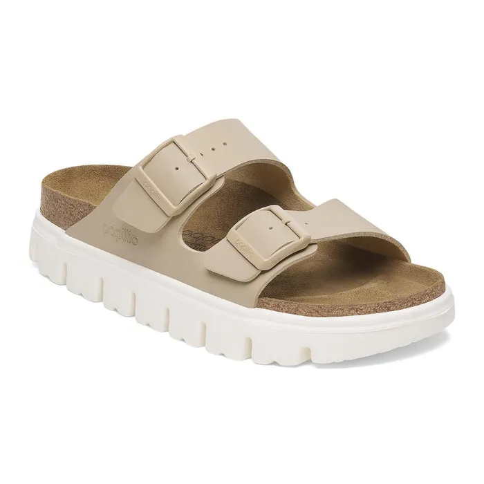 Women Birkenstock TwoStrap Arizona Chunky Sandcastle