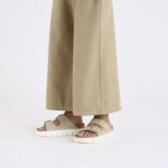 Women Birkenstock TwoStrap Arizona Chunky Sandcastle
