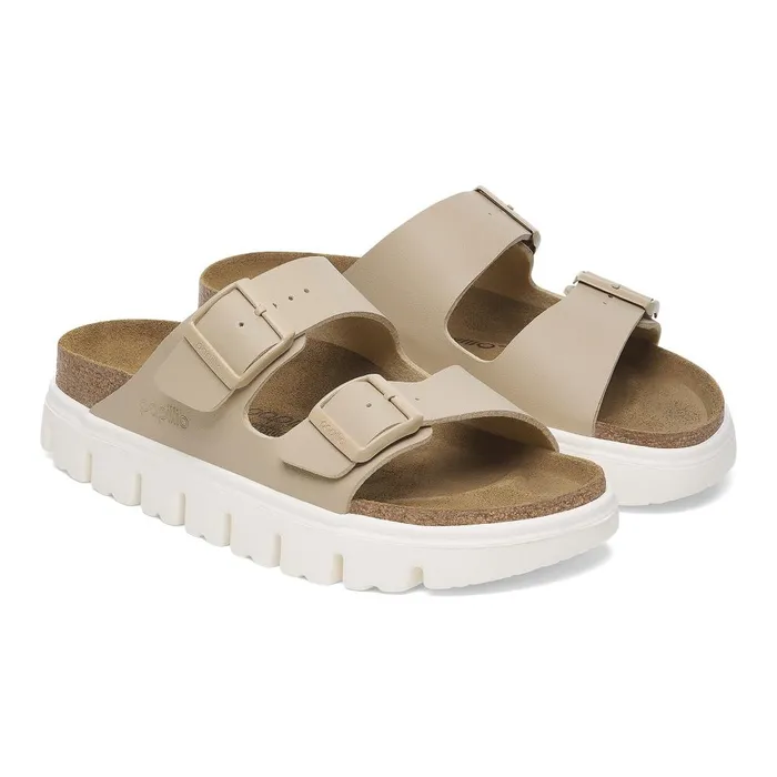Women Birkenstock TwoStrap Arizona Chunky Sandcastle