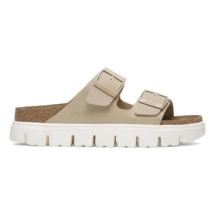 Women Birkenstock TwoStrap Arizona Chunky Sandcastle