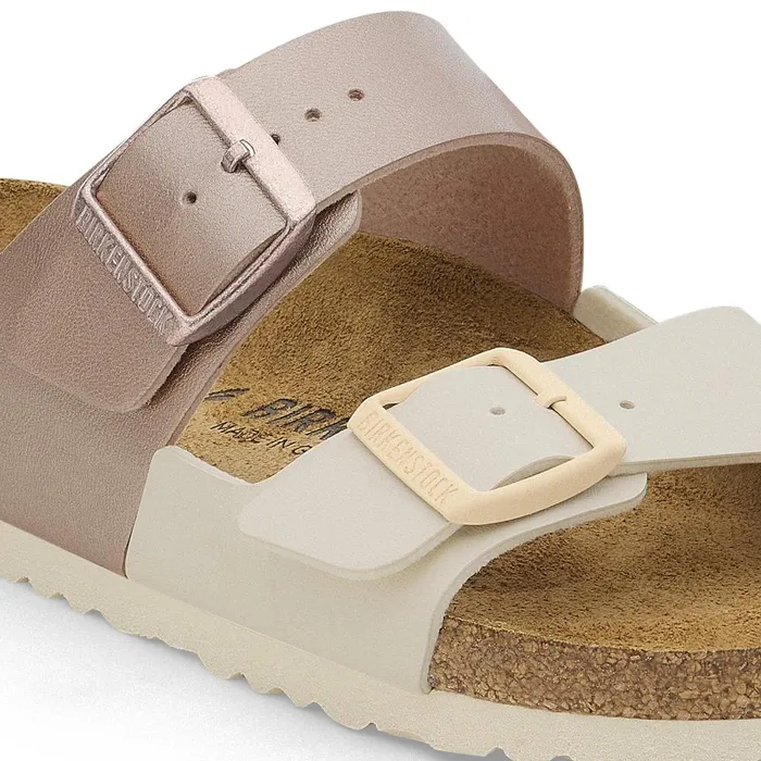 Women Birkenstock TwoStrap Arizona Split Eggshellcopper