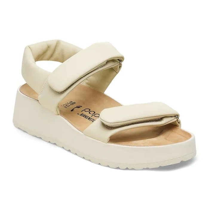 Women Birkenstock TwoStrap Theda Ecru