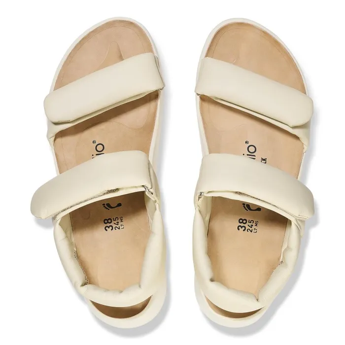Women Birkenstock TwoStrap Theda Ecru