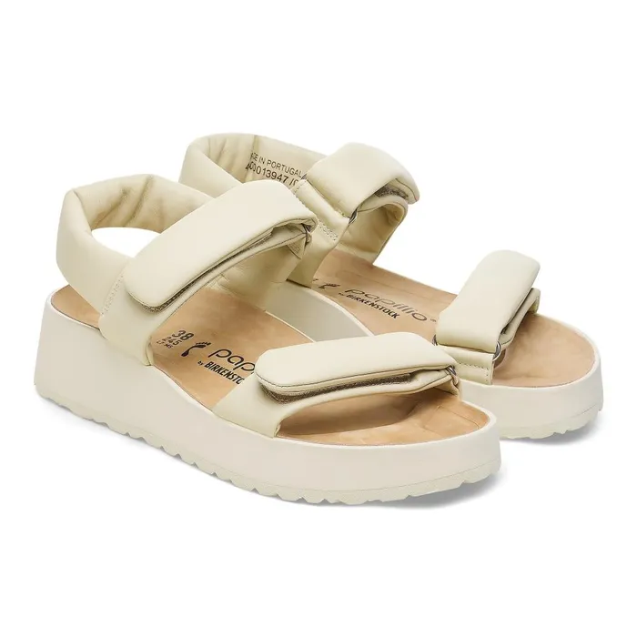 Women Birkenstock TwoStrap Theda Ecru