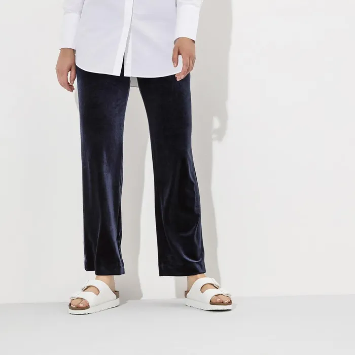 Women Birkenstock Wedges and Platforms Arizona Platform Vegan White